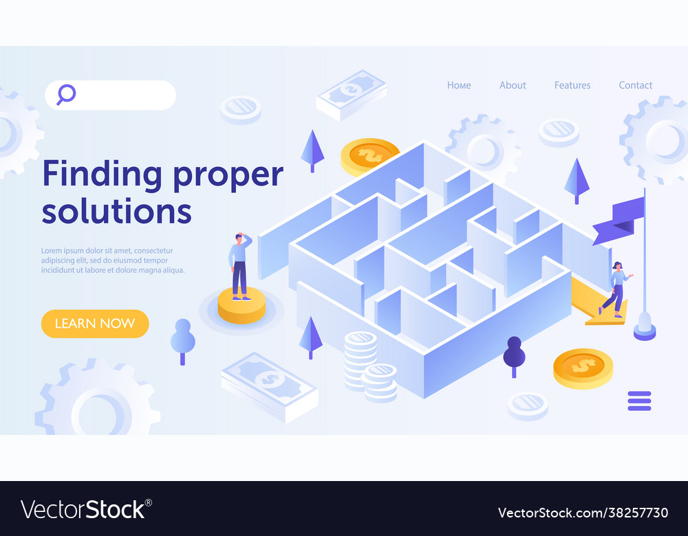 Maze Solution Concept - Business Problem Solving