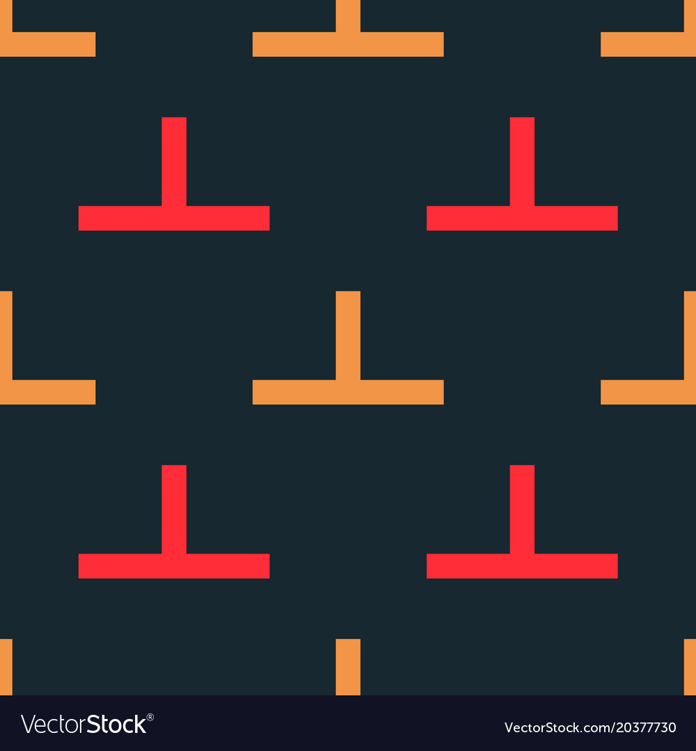 Strong builder seamless pattern