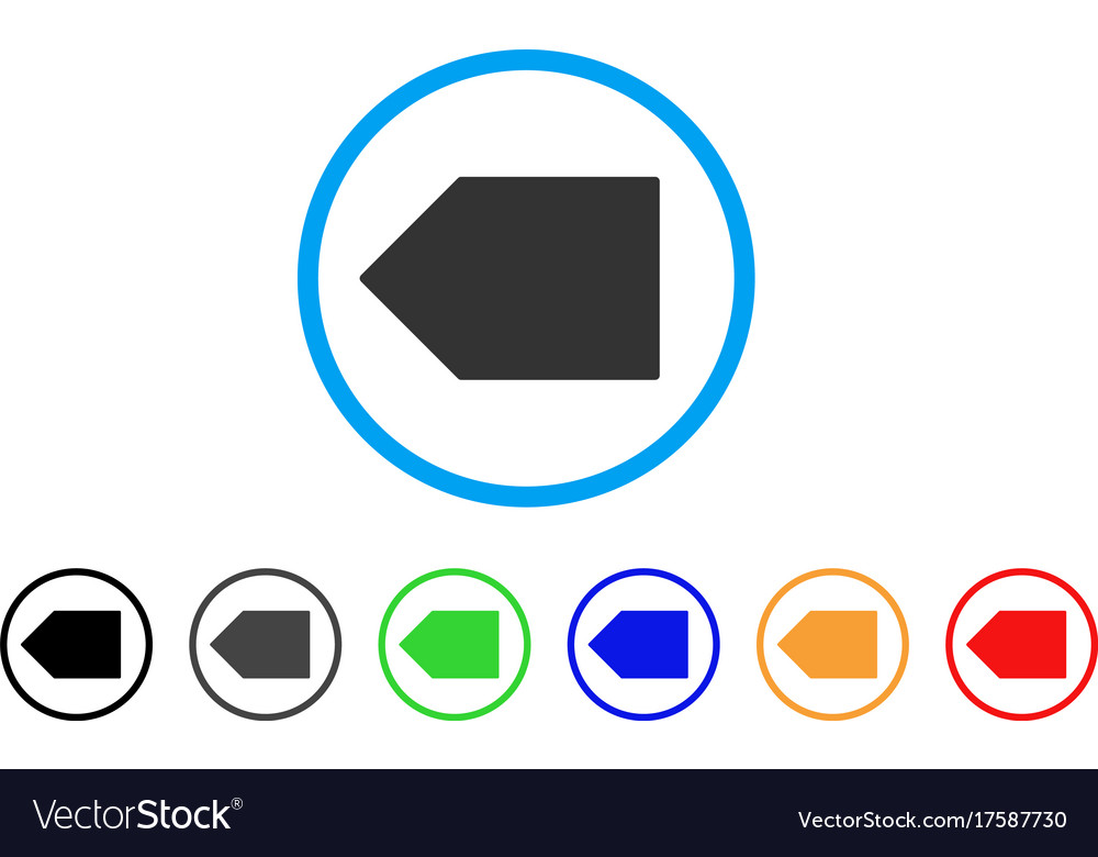 Tag rounded icon