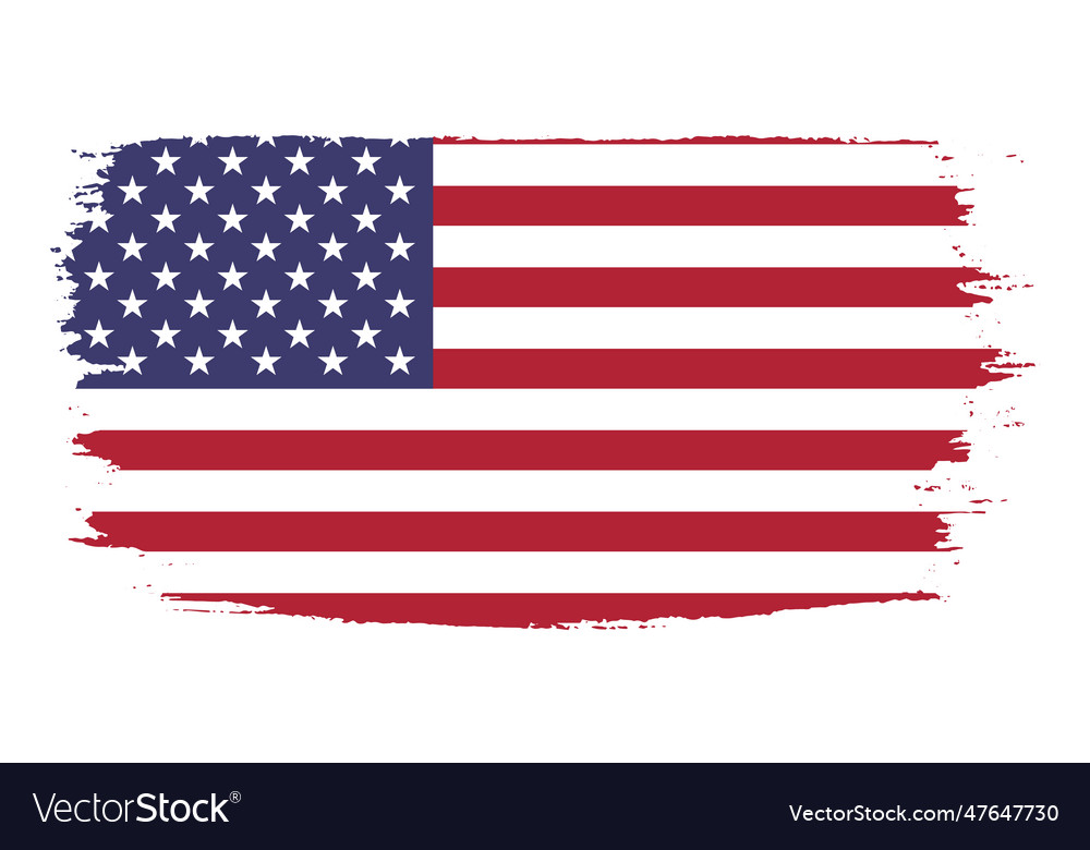 Textured American Flag