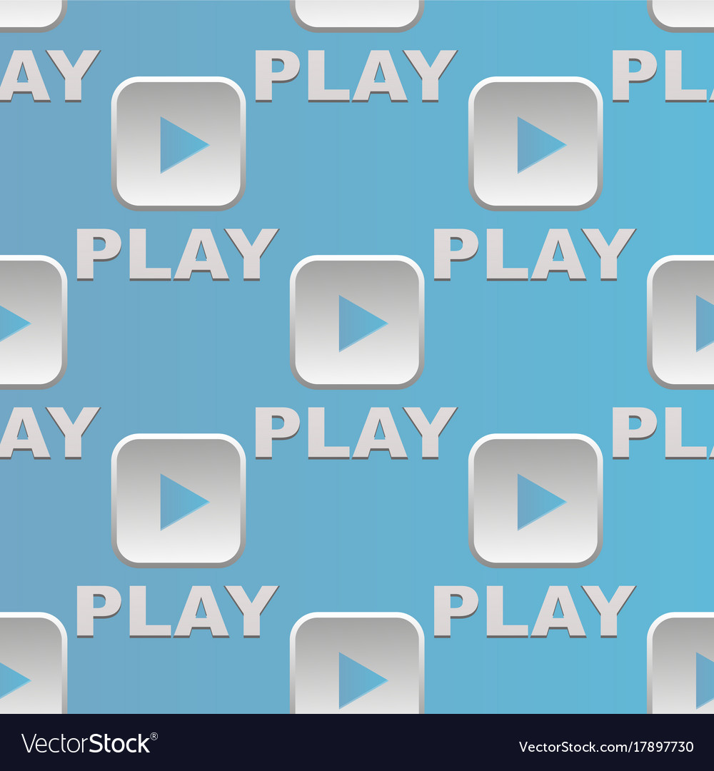 Ui interface button play media internet website