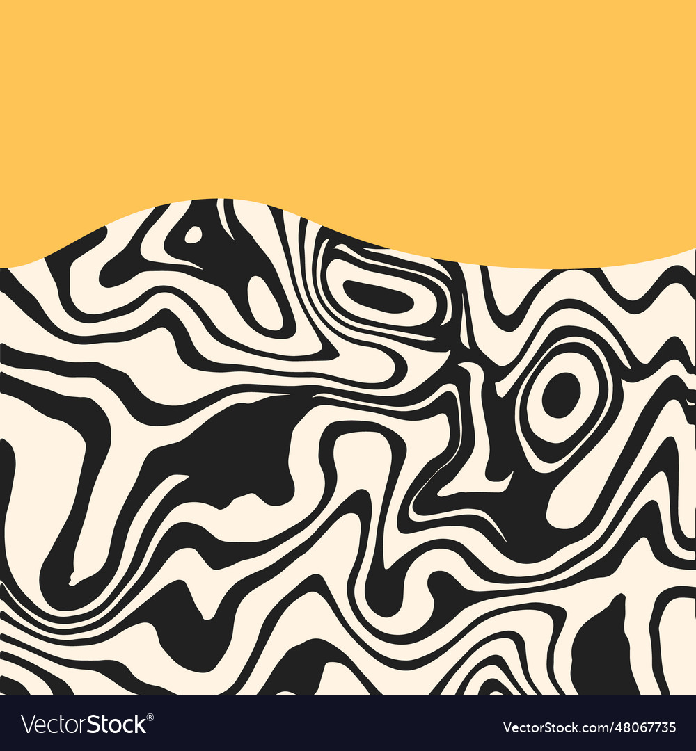 Abstract psychedelic background with copy space vector image Abstract psychedelic background with copy space
