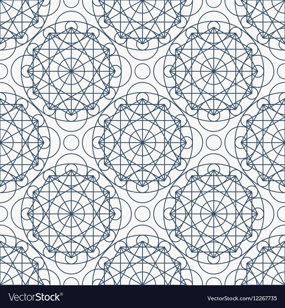 Geometry seamless pattern