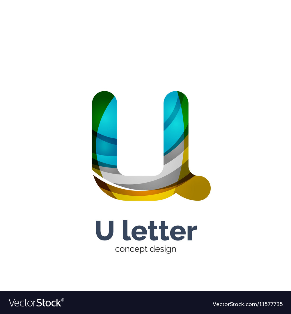 Letter u logo