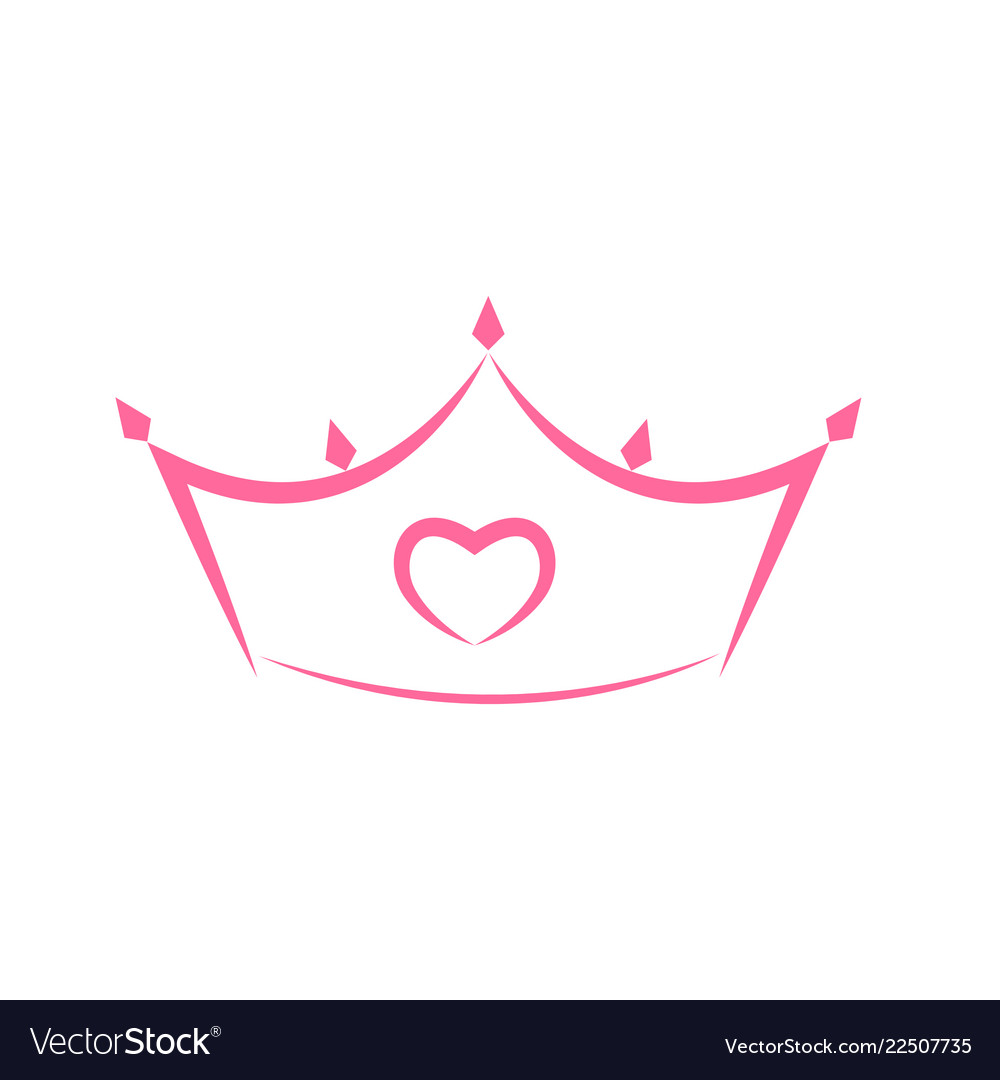 Princess crown icon Royalty Free Vector Image - VectorStock