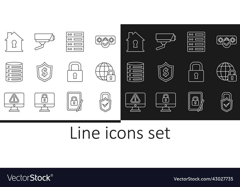 Set line lock and check mark global lockdown