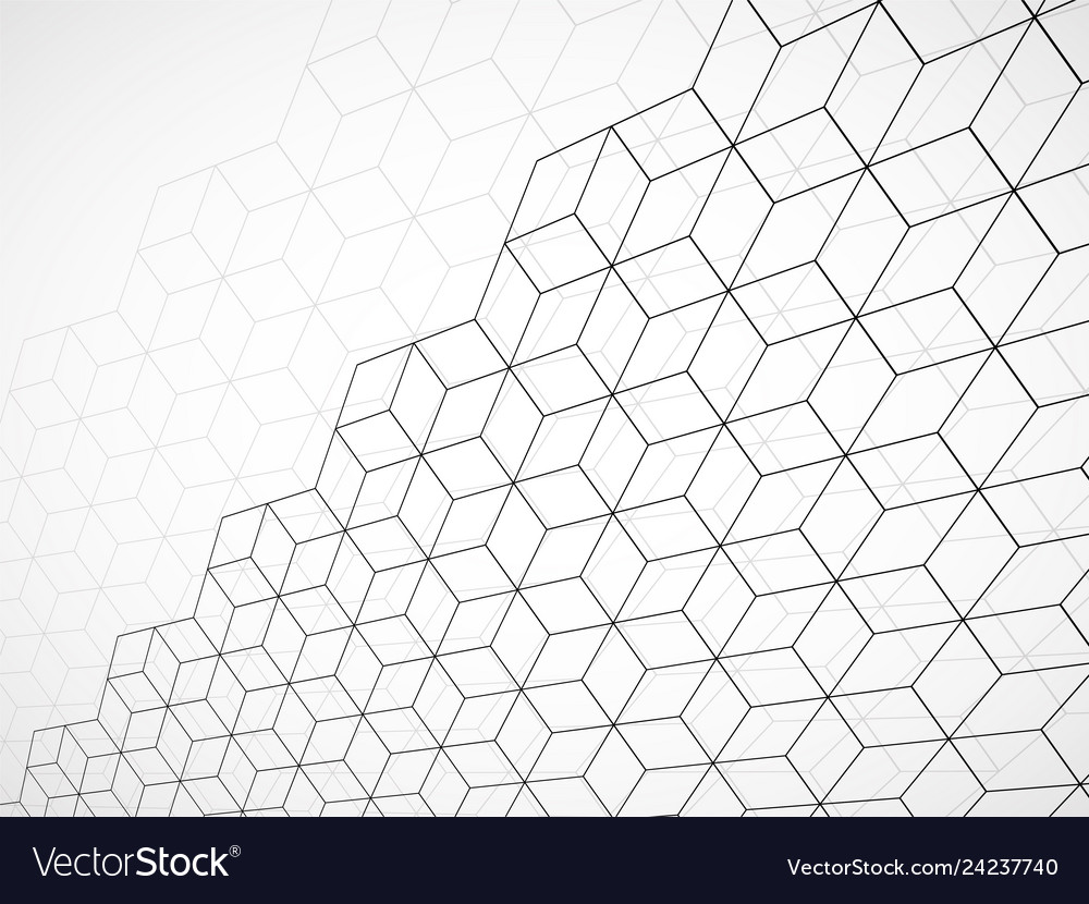 Geometric Cube Pattern