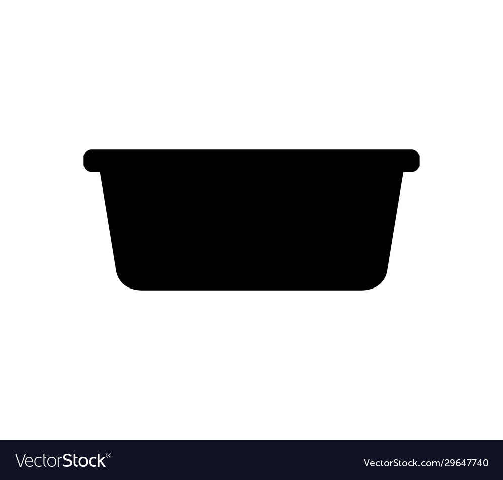 Plant pot icon in on white background