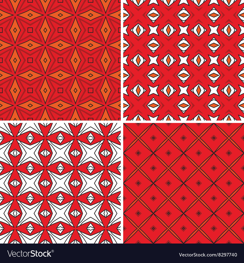 Seamless patterns set