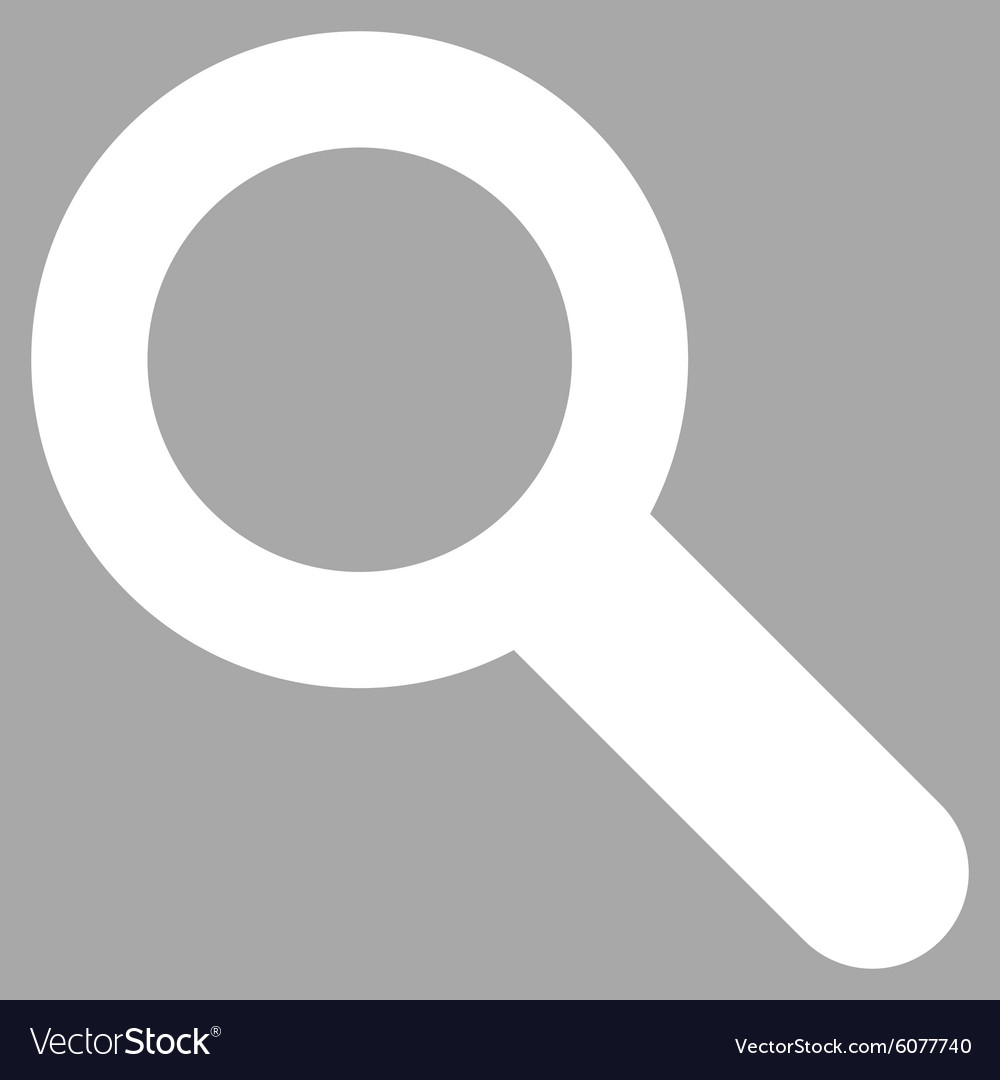 Search Icon Vector On White Background, Flat Style For Graphic And Web