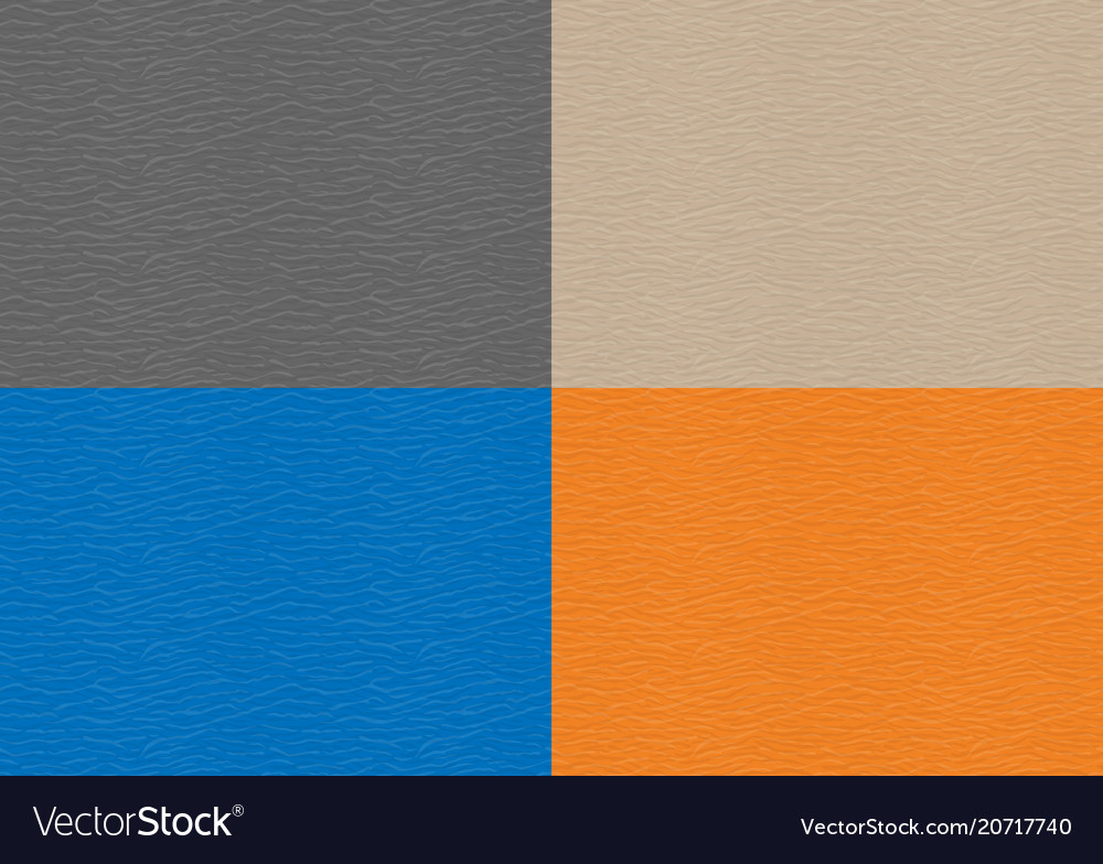 Set of four abstract seamless patterns