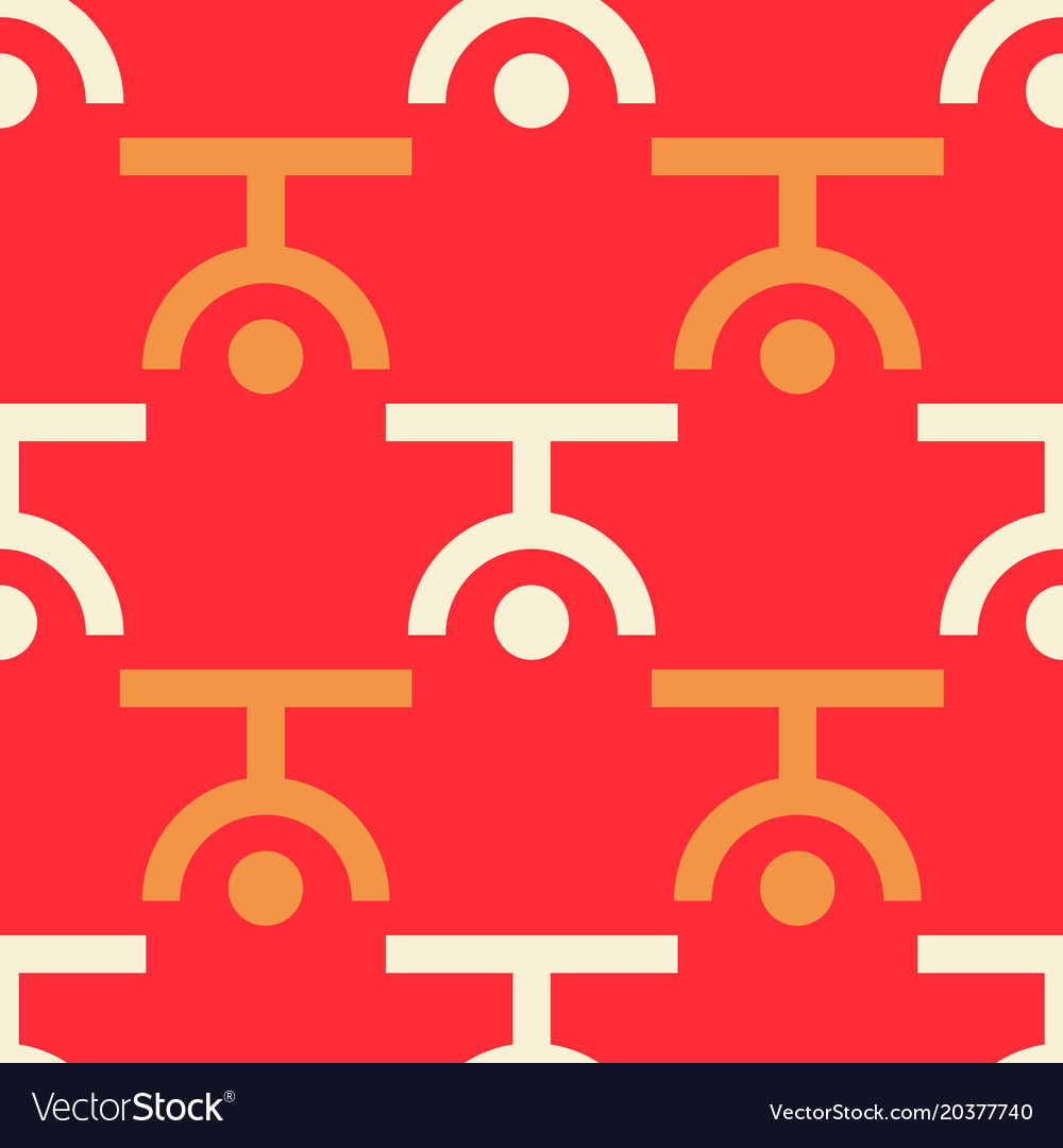 Upside down seamless pattern