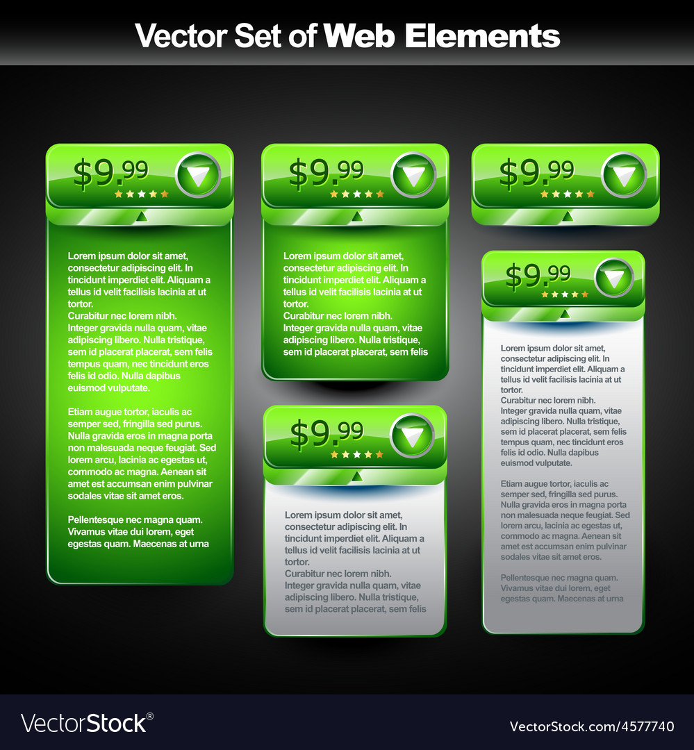 Web display banner