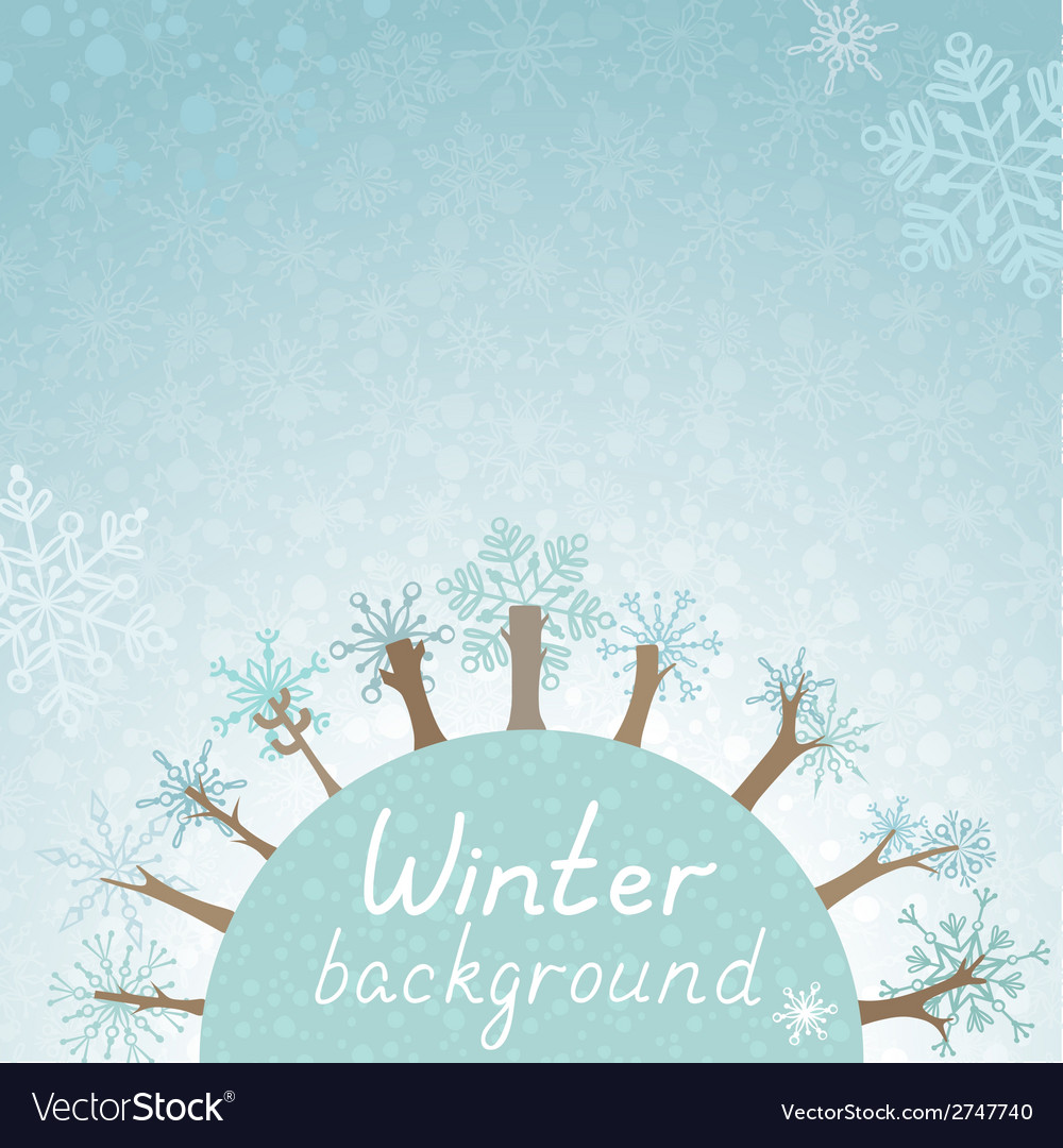 Winter background