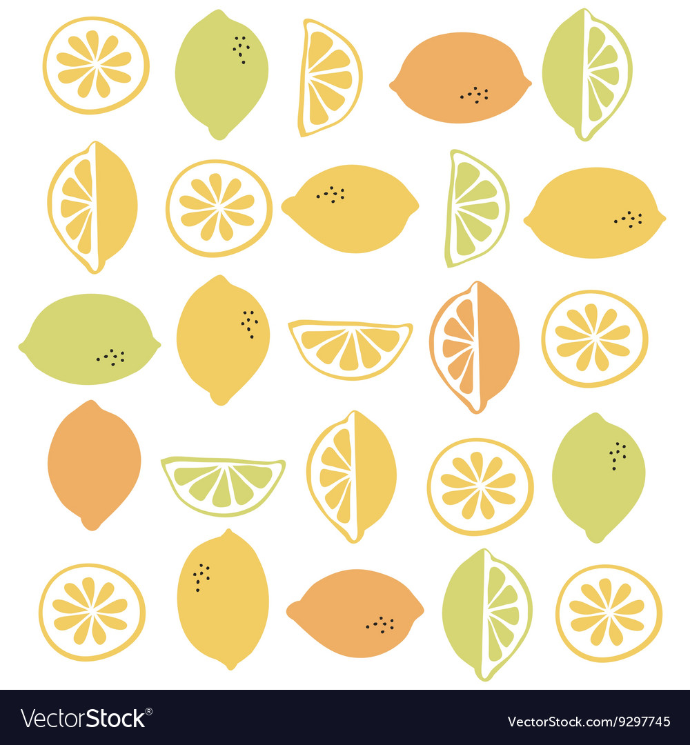 Citrus Slice Pattern