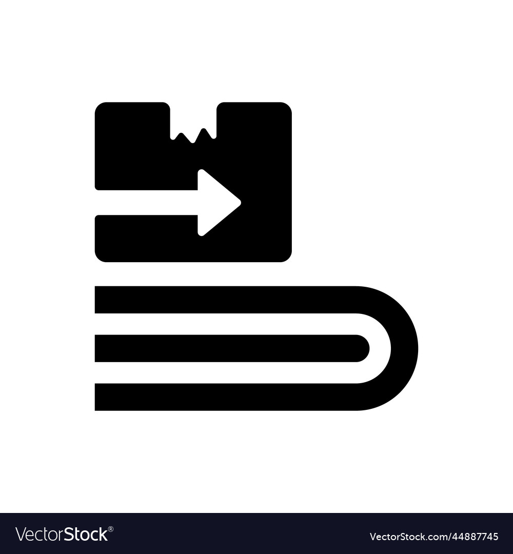 Factory conveyor icon