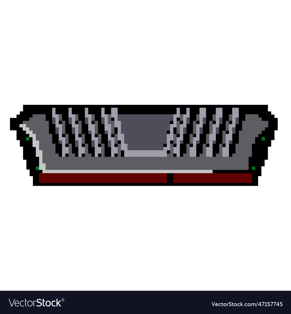 Hardware desktop memory game pixel art vector image Hardware desktop memory game pixel art