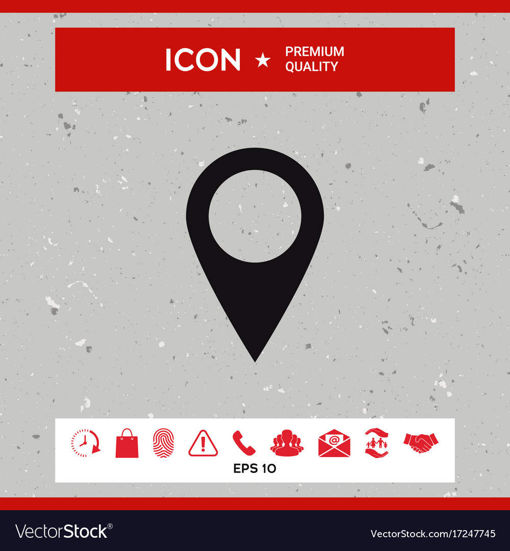 Map pointer icon