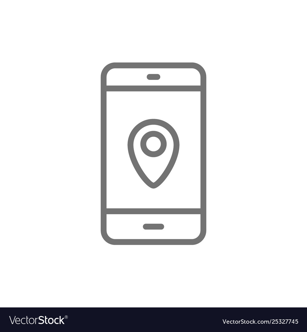 Smartphone with destination mark navigator