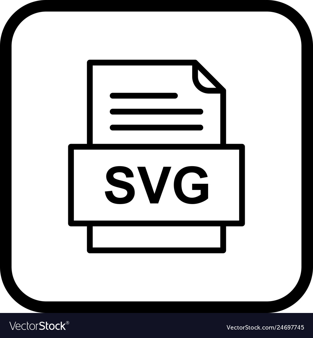 Svg file document icon