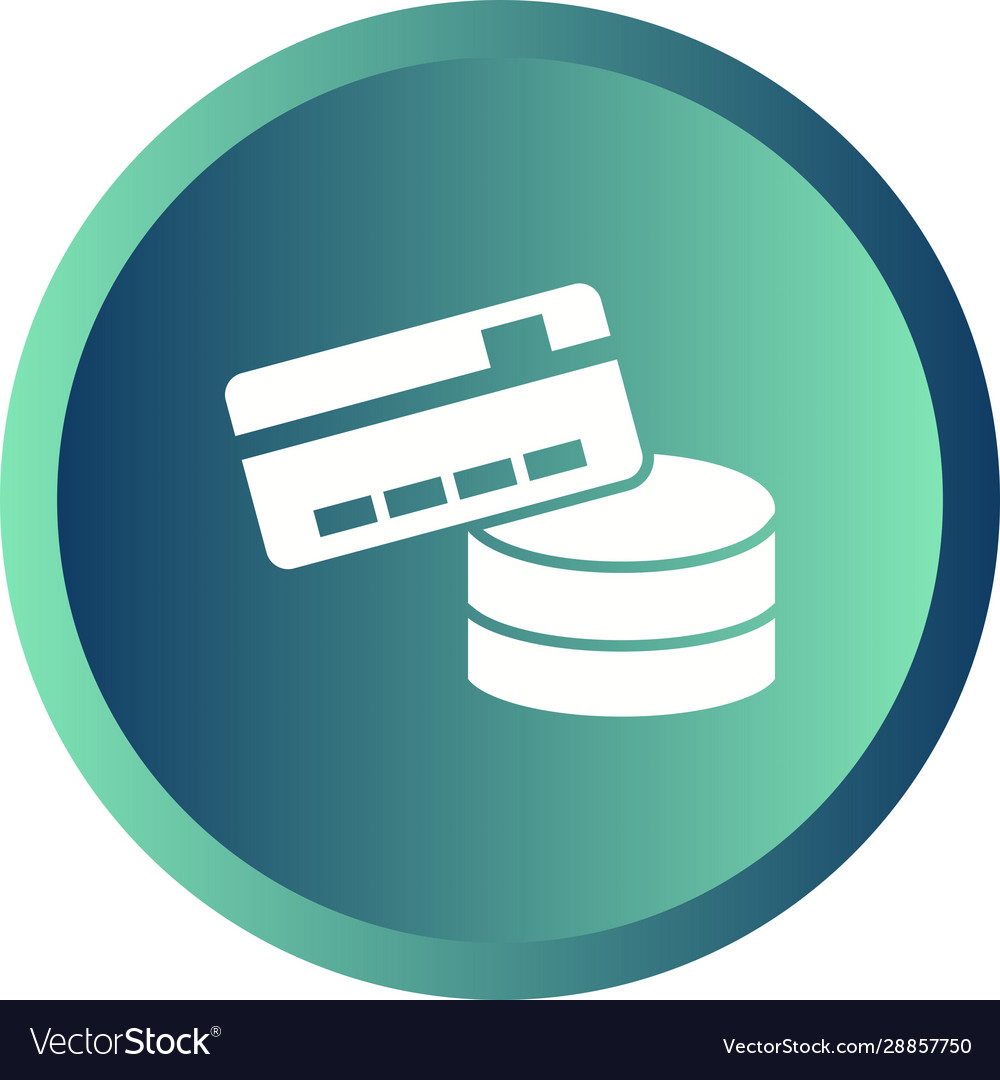 Beautiful payment method glyph icon