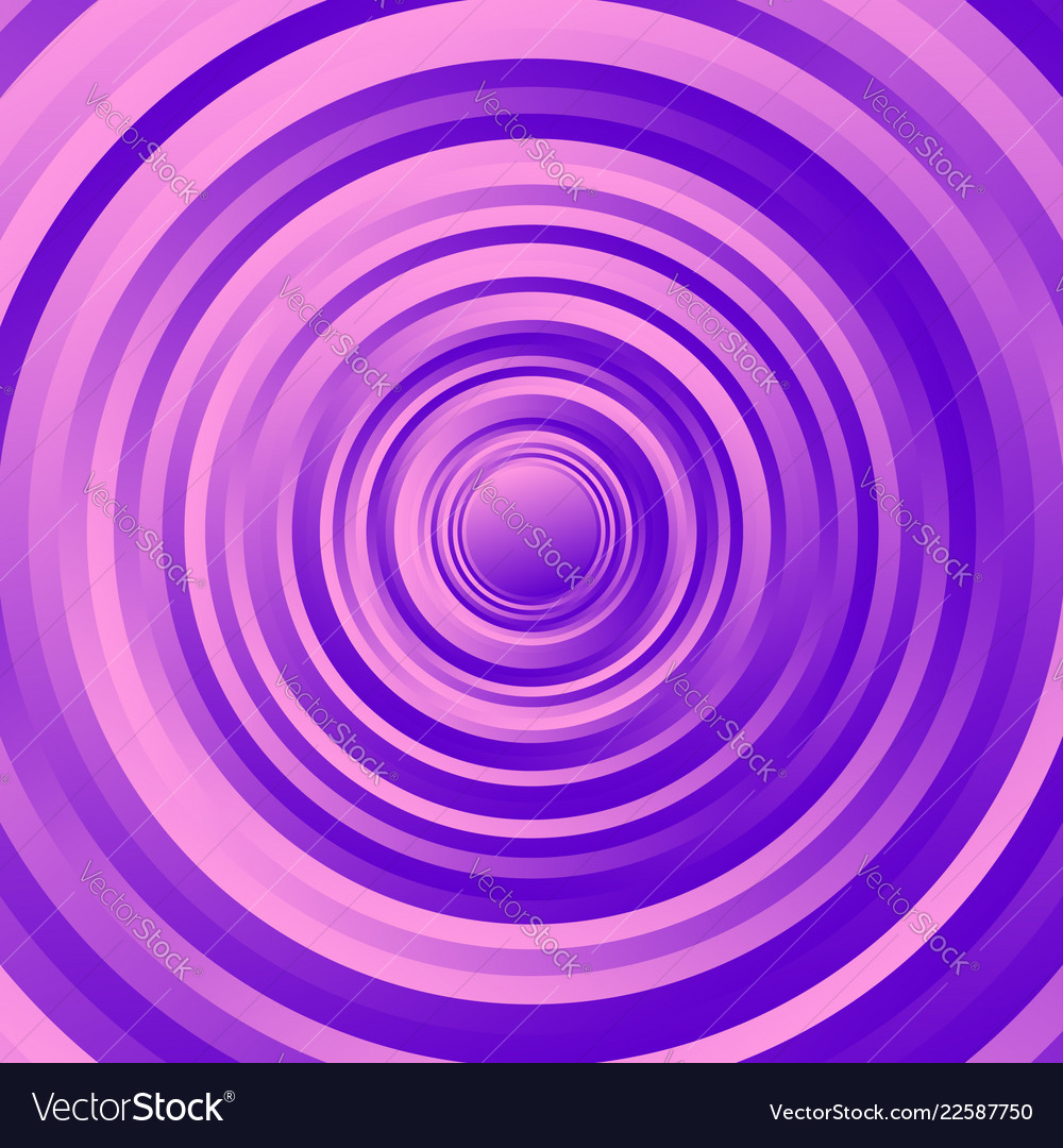Colorful spirally circle pattern rotating circles