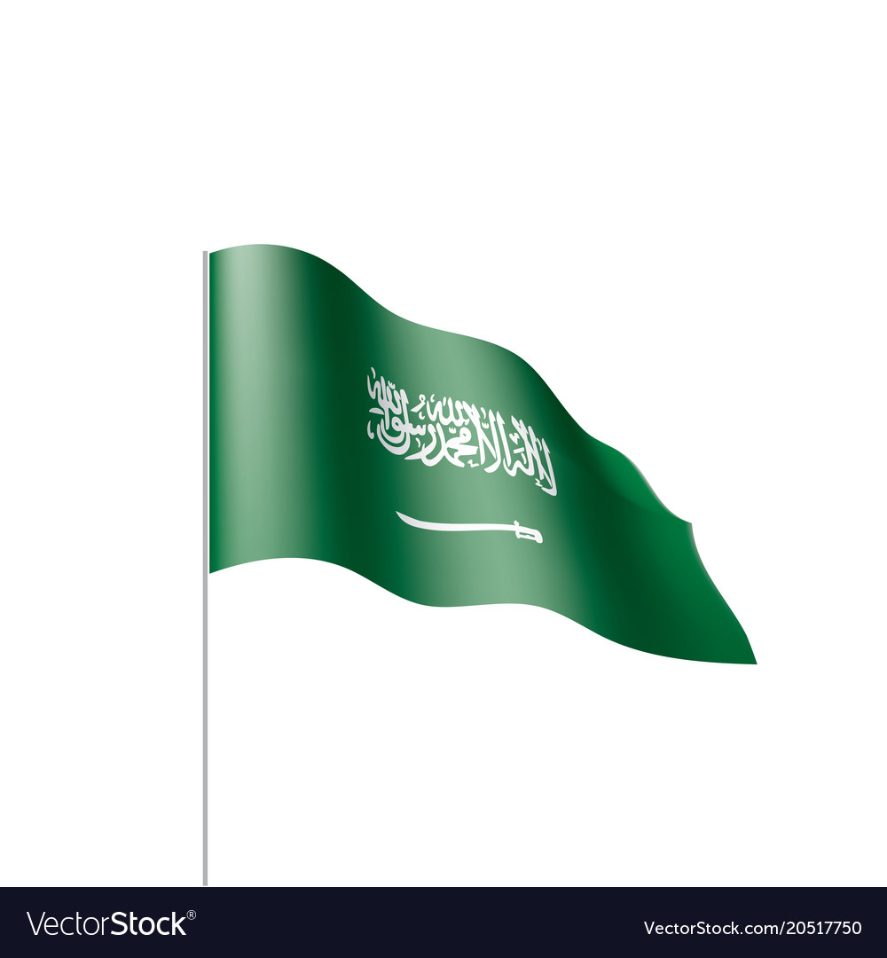 Saudi arabia flag Royalty Free Vector Image - VectorStock