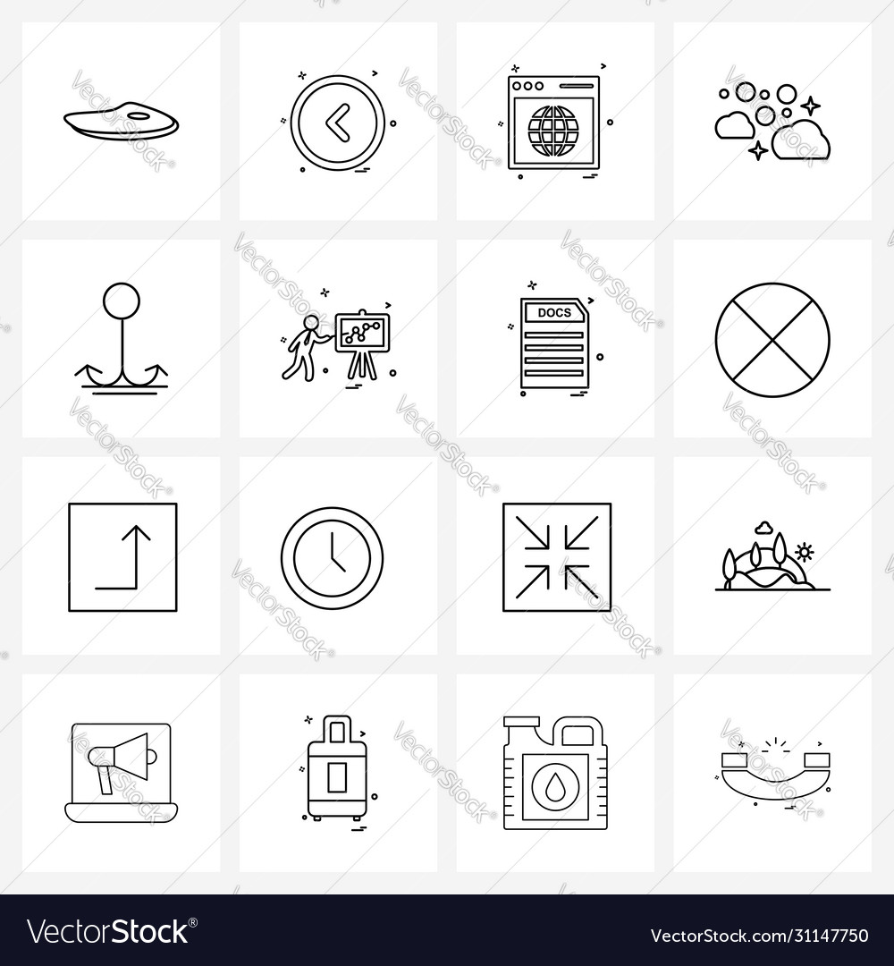 Set 16 ui icons and symbols for soap clean