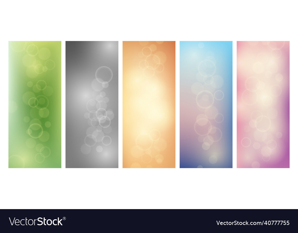 Abstract background with blur bokeh light effect vector image Abstract background with blur bokeh light effect
