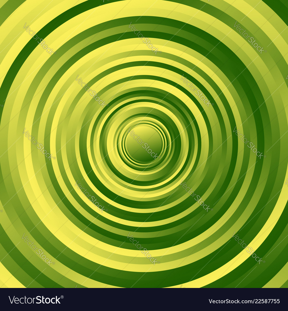 Colorful spirally circle pattern rotating circles