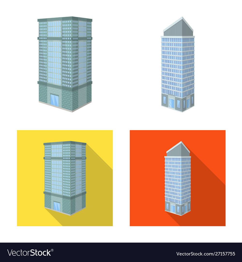 Isolated object construction and building icon
