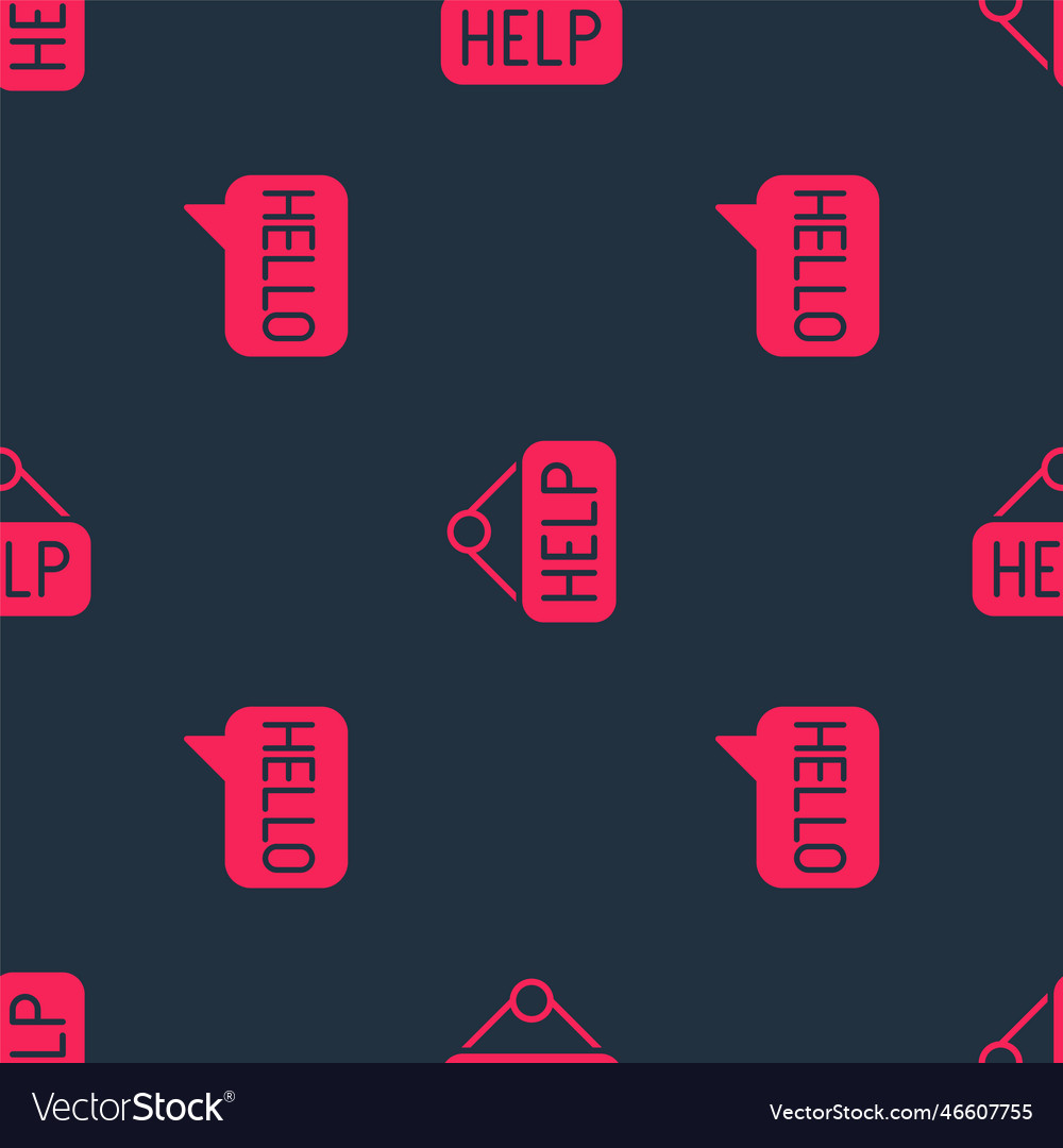 Set hello in different languages and signboard vector image Set hello in different languages and signboard