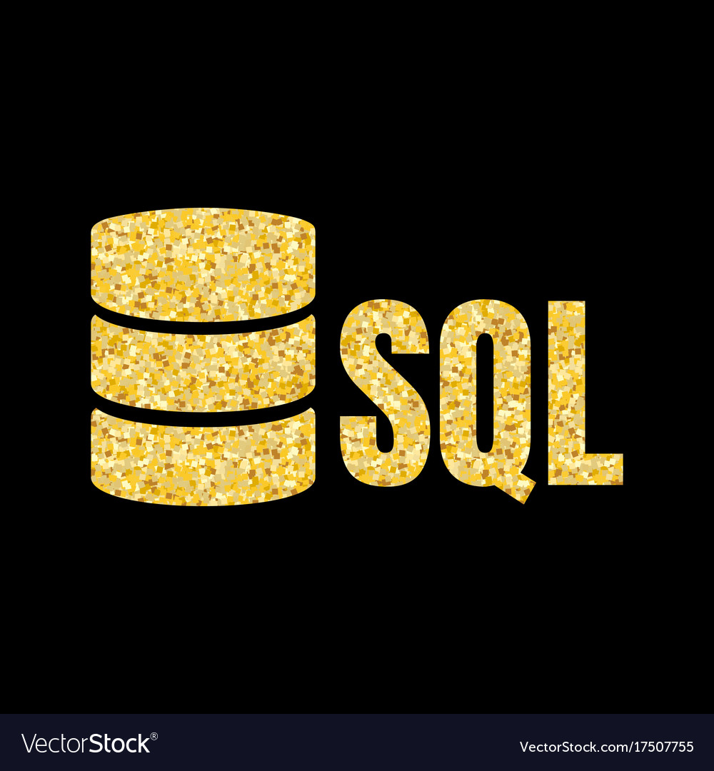 Sql Datenbank-Icon Logo Design ui oder ux app