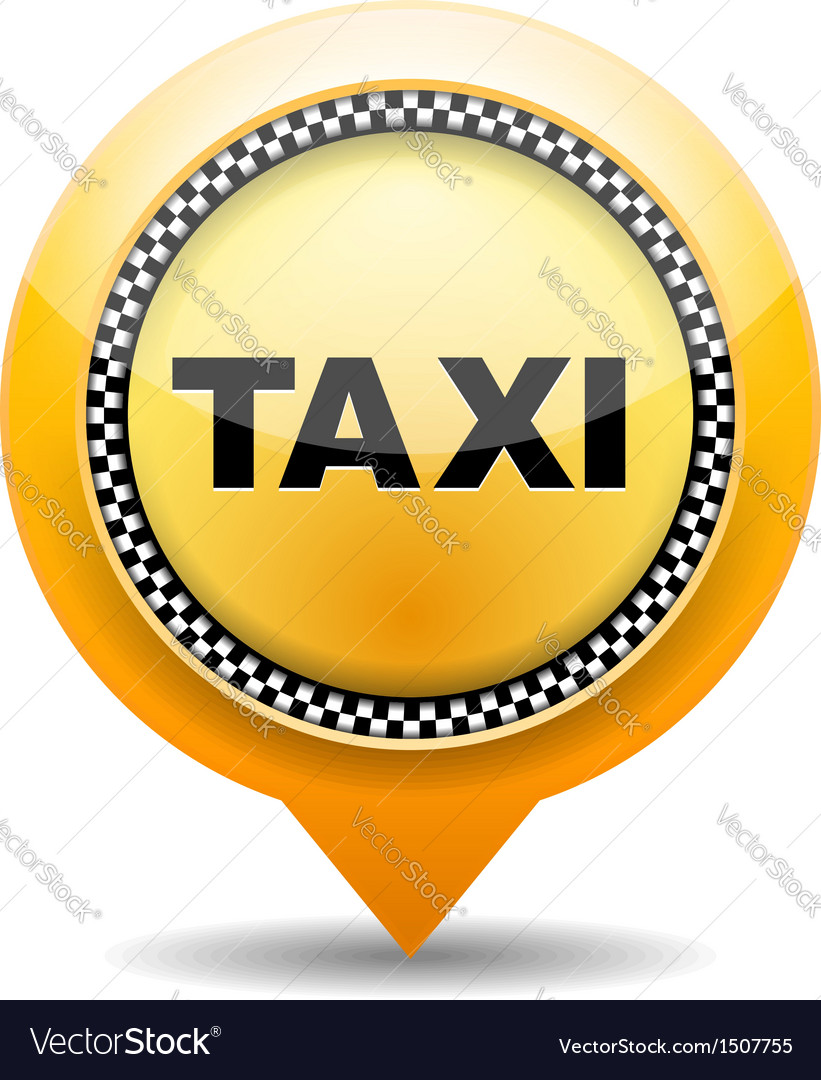 Taxi icon Royalty Free Vector Image - VectorStock