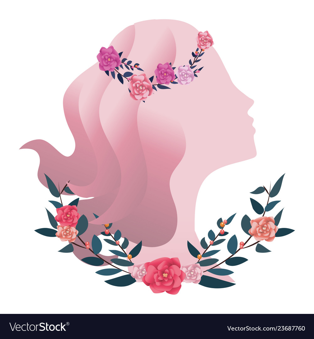 Female silhouette icon