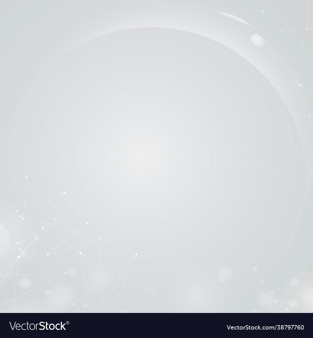 Gradient gray futuristic digital bokeh background