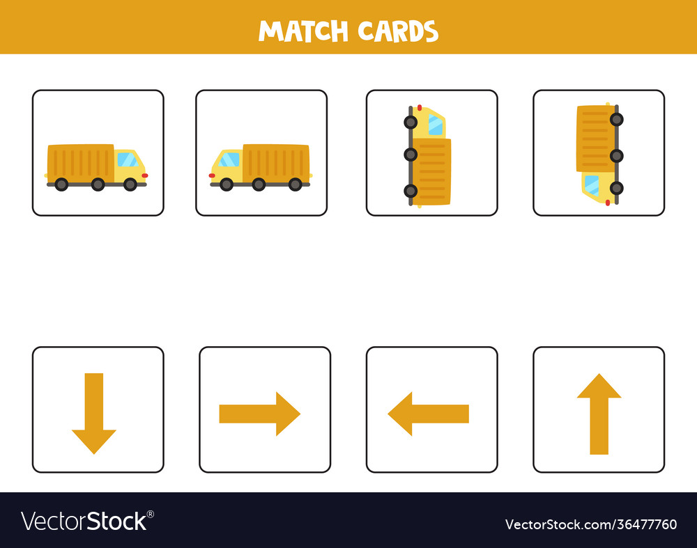 Left right up or down spatial orientation