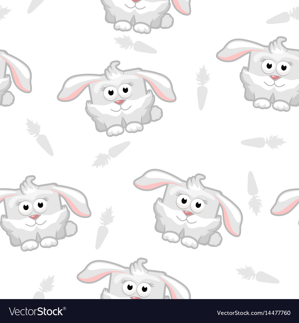 Seamless pattern rabbit