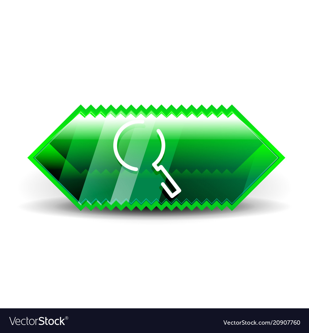 Search magnifier web button magnify icon modern