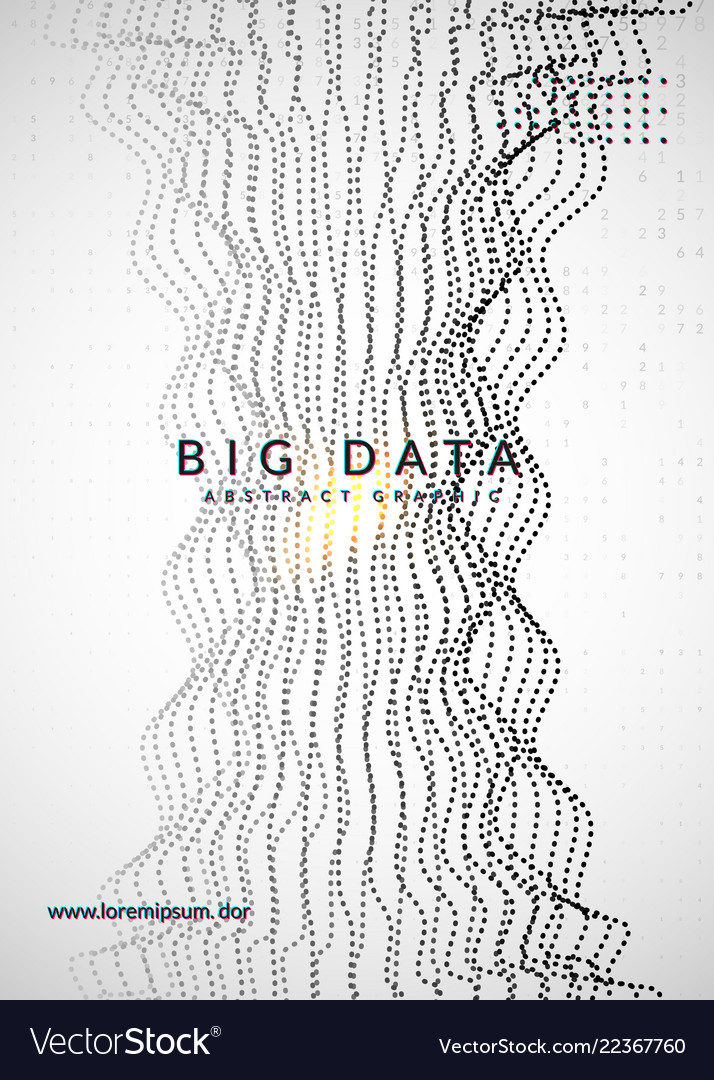 Visualization background technology for big data vector image Visualization background technology for big data