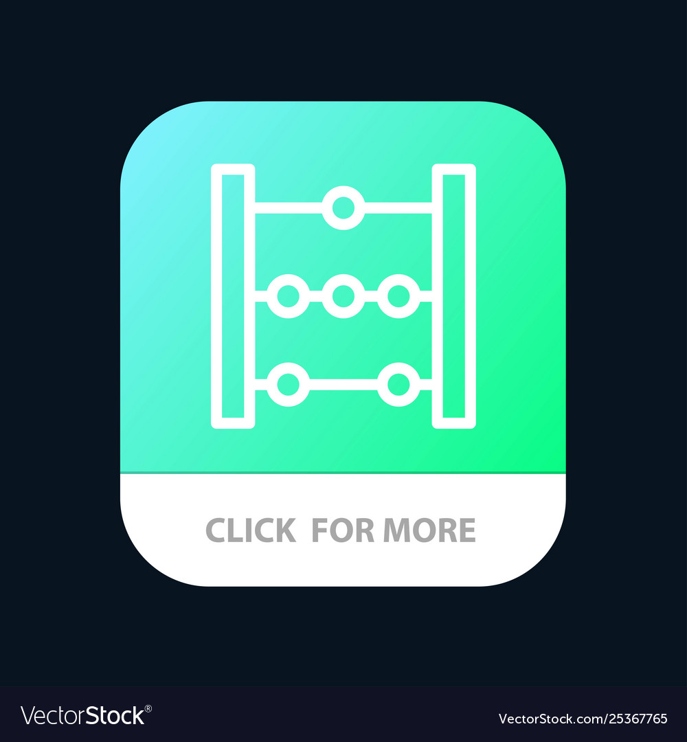 Abacus education math mobile app button android