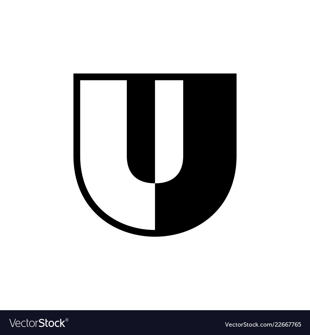 U letter logo