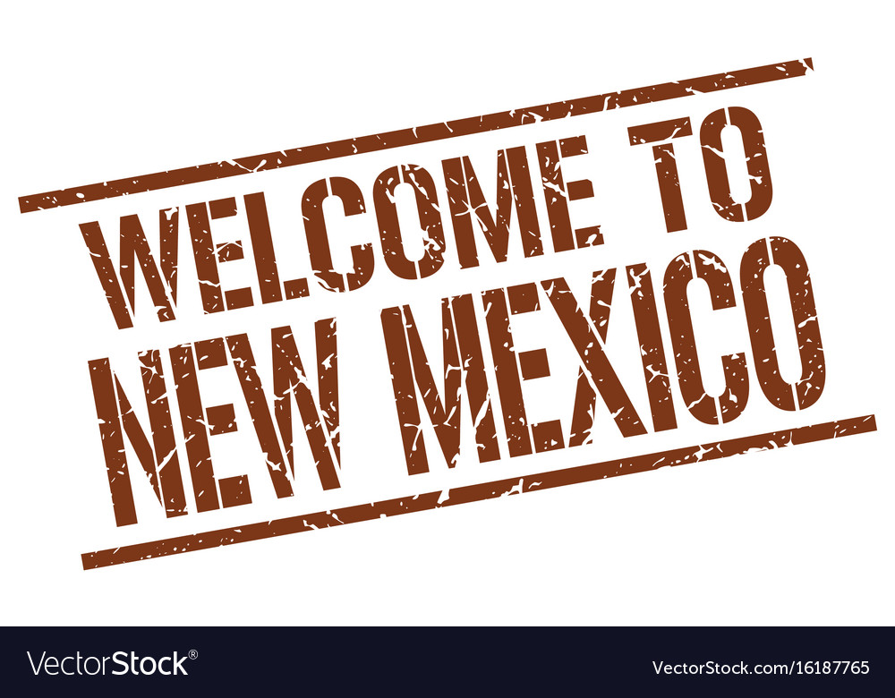 to new mexico stamp Royalty Free Vector Image