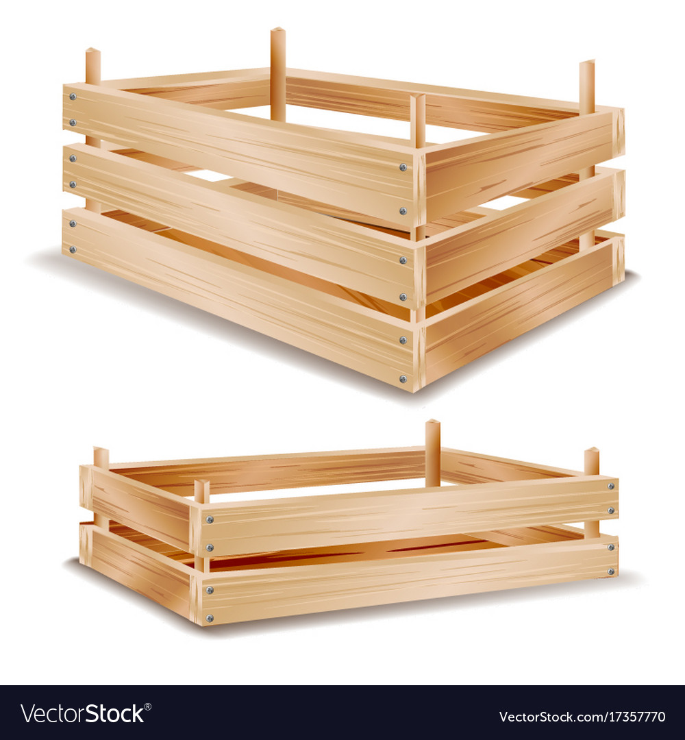 wooden box tray