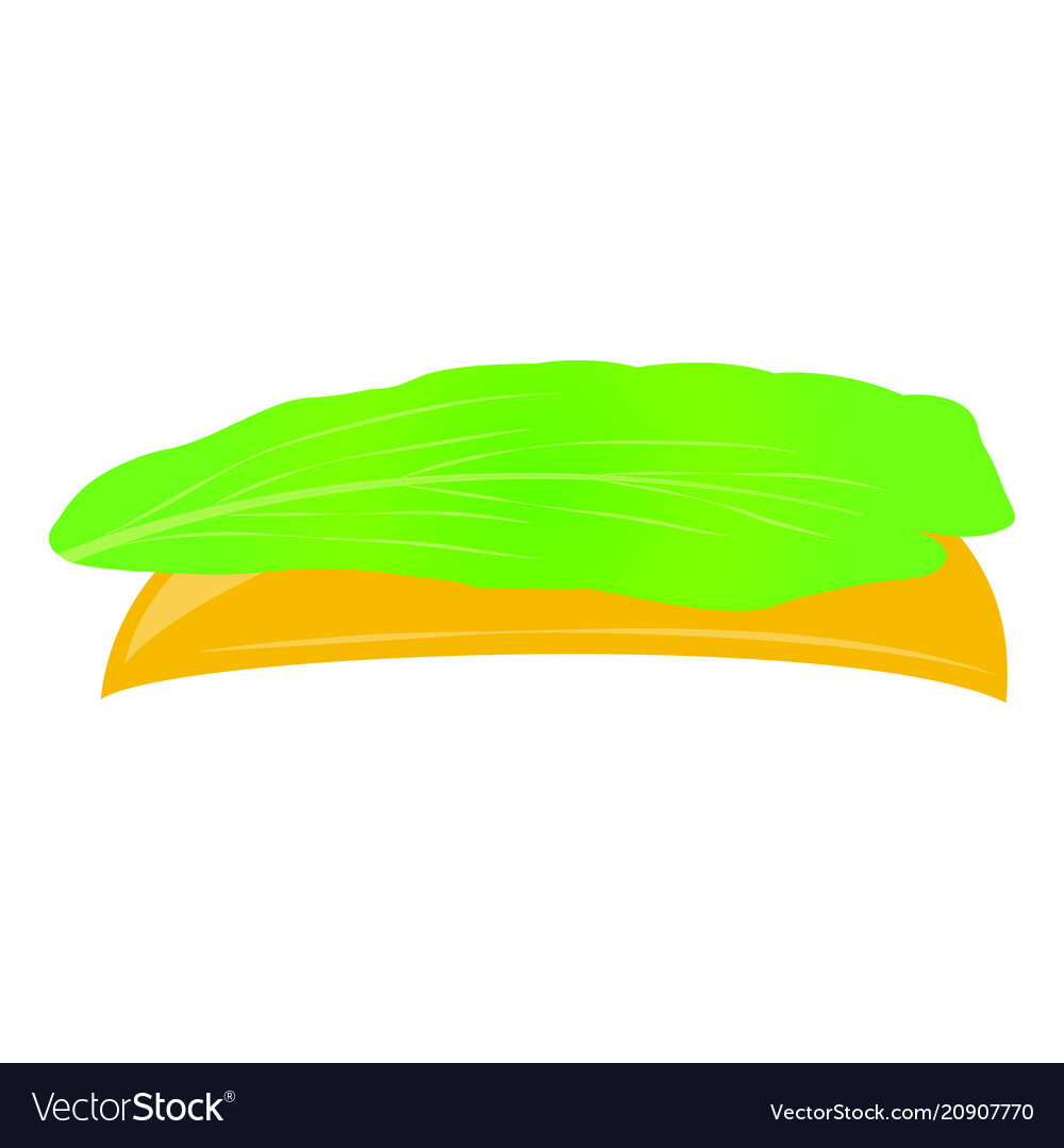 Abstract burger object vector image Abstract burger object