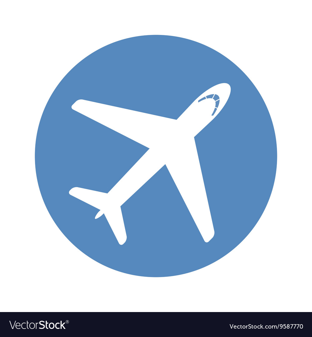 Download Airplane icon Royalty Free Vector Image - VectorStock