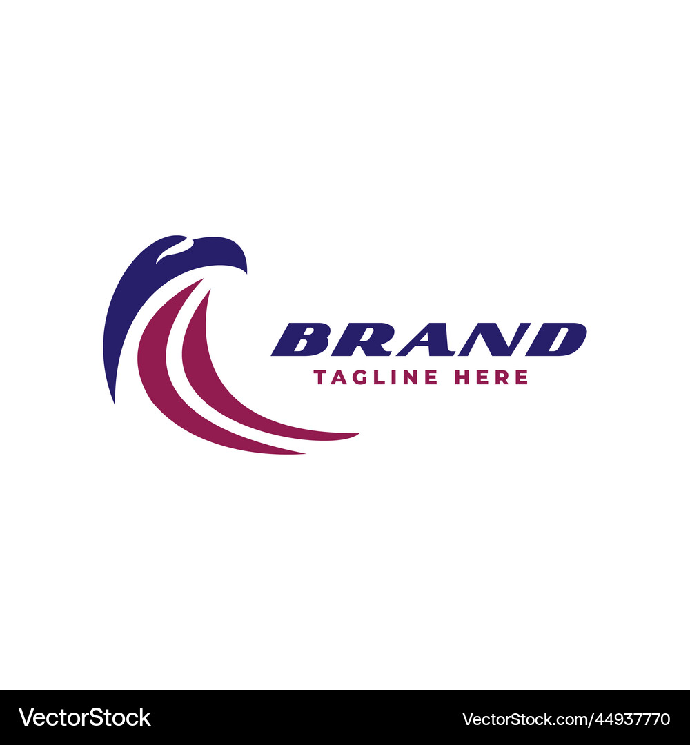 Eagle head logo Royalty Free Vector Image - VectorStock
