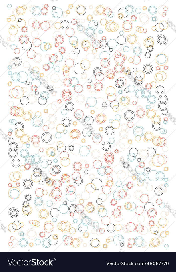 Seamless pattern with creative abstract shapes vector image Seamless pattern with creative abstract shapes