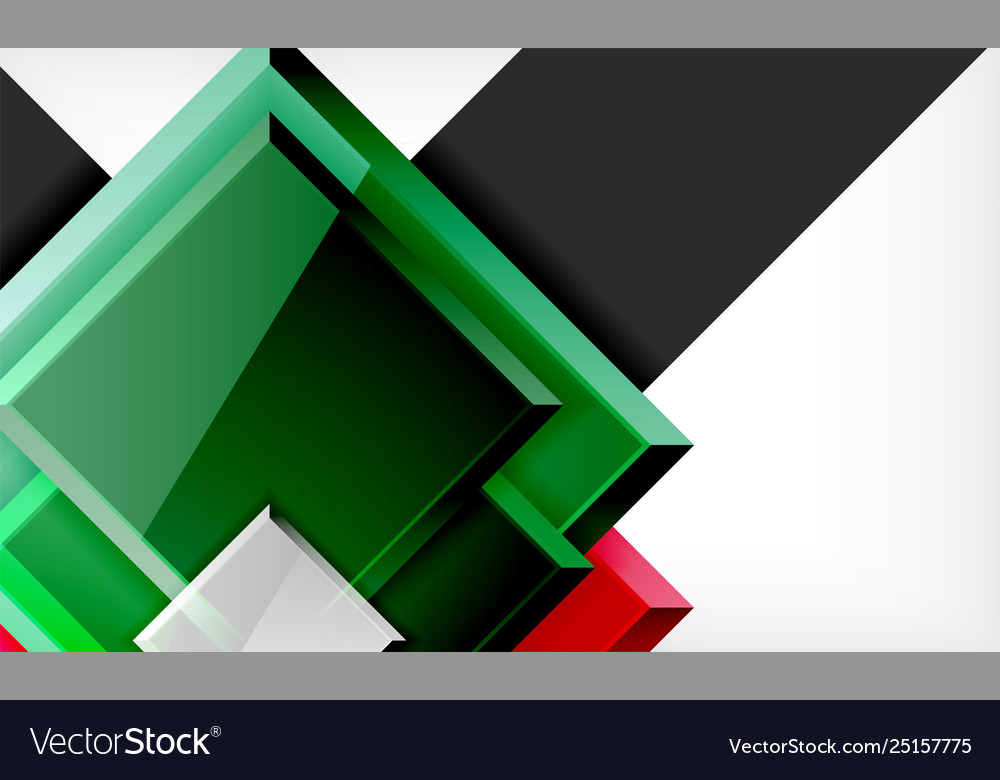 Colorful square and rectangle blocks background vector image Colorful square and rectangle blocks background