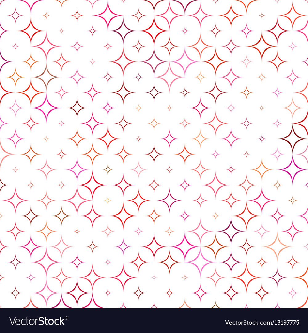 Multicolor abstract star pattern background
